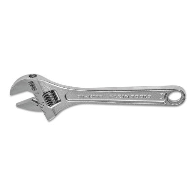 Extra Capacity Adjustable Wrenches, 6 in Long, 15/16 in Opening, Chrome, I-Beam