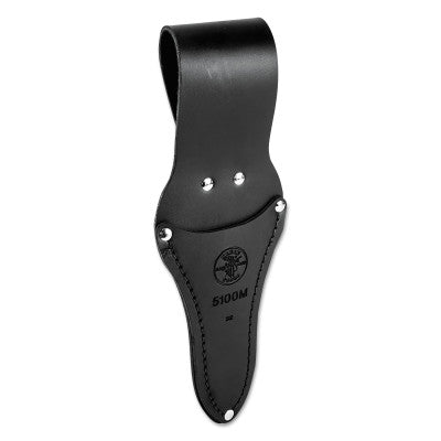 Scissors Holders, Black, Holds Klein Cutting Tools, Leather, 2" Belt Tunnel Loop