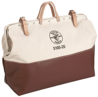 No. 8 Canvas Tool Bags, 1 Compartment, 20 X 6 in