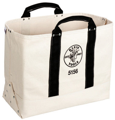 No. 6 Canvas Tool Bags, 1 Compartment, 19 X 9 in
