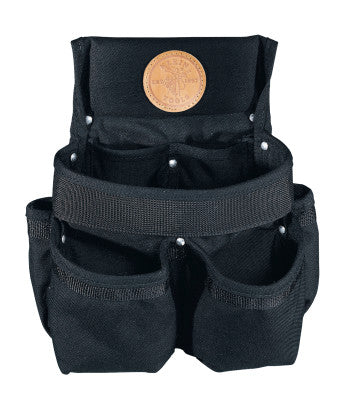 PowerLine Tool Pouches, 8 Compartments, Black, Cordura Fabric