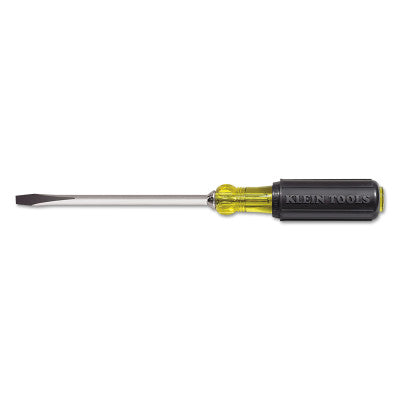 Keystone-Tip Cushion-Grip Screwdrivers, 1/2 in, 17 7/16 in L