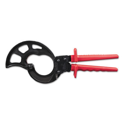Ratcheting Cable Cutters, 12 1/8 in, Shear Cut