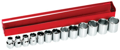 Metric Socket Sets, 3/8 in, 6 Point