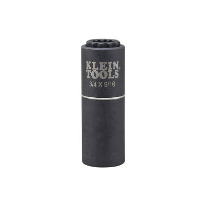 Impact Sockets, 1/2 in Dr, 3/4 in Long, 9/16 in Opening