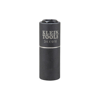 Impact Sockets, 1/2 in Dr, 3/4 in Long, 9/16 in Opening