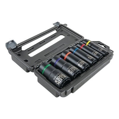 2-IN-1 IMPACT SOCKET SET  6-PIECE