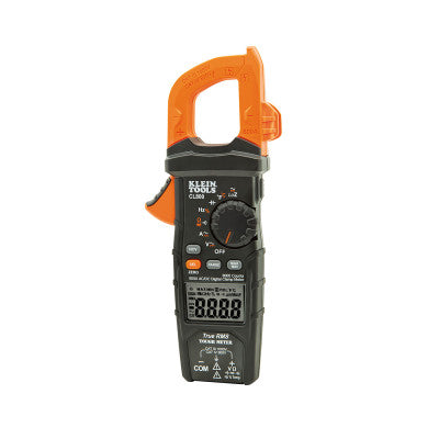 Digital Clamp Meters, 5 Functions, -14 to +1000 Deg F Temp Range, 60 Mohm