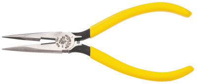 Standard Long-Nose Pliers, Steel, 6 5/8 in