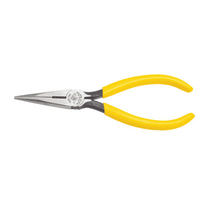 Standard Long-Nose Pliers, Steel, 6 5/8 in