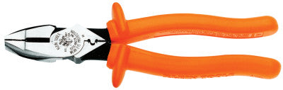 Insulated High-Leverage NE-Type Side Cutter Pliers, 9 1/4 in Length