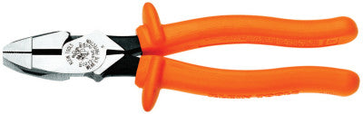 Insulated High-Leverage NE-Type Side Cutter Pliers, 9 1/4 in Length