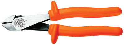 Insulated High-Leverage Diagonal Cutter Pliers, 8 in, Bevel