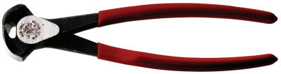 High-Leverage End-Cutting Pliers, 8 1/2 in, , Plastic-Dipped Grip