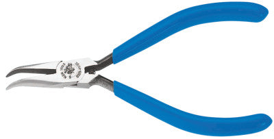 Midget Curved Chain-Nose Pliers, Alloy Steel, 4 3/4 in