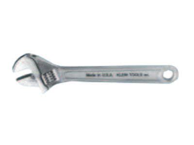 Extra Capacity Adjustable Wrenches, 12 in Long, 1 1/2 in Opening, Chrome, Dipped