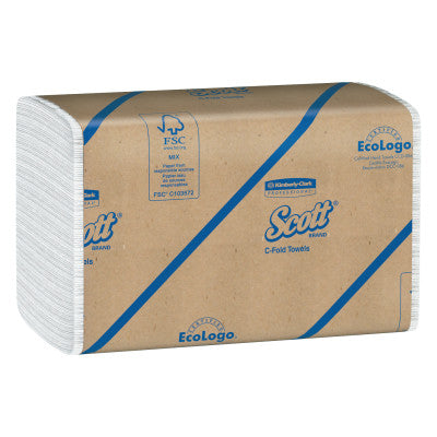 Scott Towels, C-Fold, White