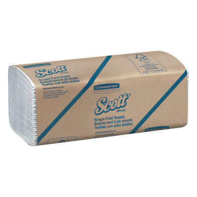 Scott Towels, Single-Fold, White