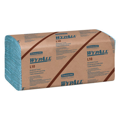 WypAll L10 Windshield Towels, 1-Ply, 9 1/10 x 10 1/4, 1-Ply, 224/Pack