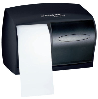 In-Sight Double Roll Coreless Dispensers, Plastic, Smoke