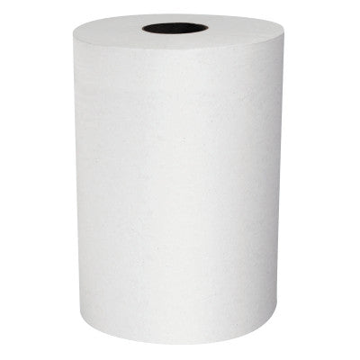 Scott Slimroll Hard Roll Towels, Absorbency Pockets, 8" x 580ft, White