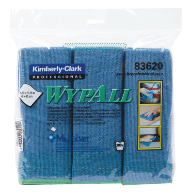 WypAll Microfiber Cloths, Blue