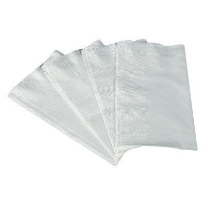 1/8-Fold Dinner Napkins, 2-Ply, 17 x 14 63/100, White, 300/Pack