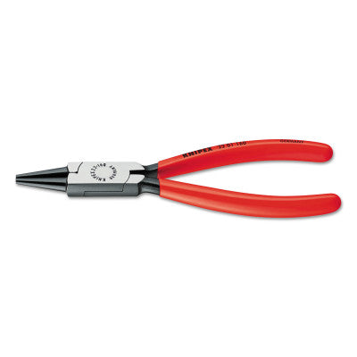 Round Nose Pliers, Tool Steel, 6 1/4 in