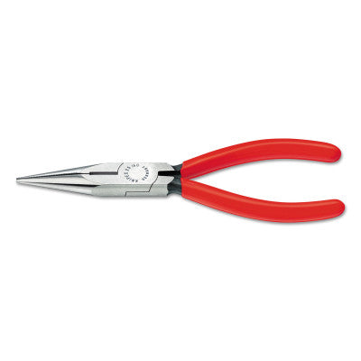 Chain Nose Pliers, Straight, Tool Steel, 6 1/4 in