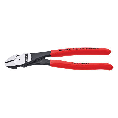 Ultra High Leverage Diagonal Cutters, 8 in, Plastic Coated