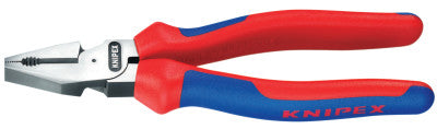 Combination/Linemans Pliers, 8 in Length, Plastic Coated Handle