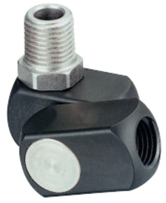 Dynaswivel NPT Air Line Connectors, 1/4 in (NPT) F, Composite