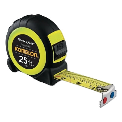 1"X25' STEEL TAPE MEASURE BLUE MAGNETIC TIP