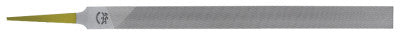 CORINOX Machinist Flat Files, 8 in, Cut 00, 9/16 X 7/32, 2 Safe Edges