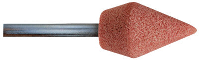 Series B Shank Vitrified Mounted Point Abrasive Bits, B51, 7/16", 80, O