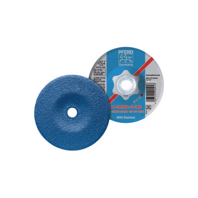 CC Grind Solid Stainless-Steel (INOX) Grinding Wheels, 5 X 7/8