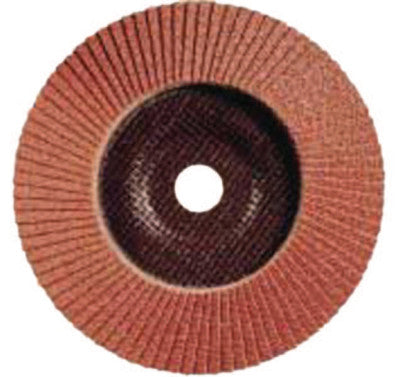 Type 29 POLIFAN SG Flap Discs, 4 1/2", 60 Grit, 7/8 Arbor, Aluminum Oxide