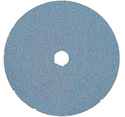 Zirconium Coated-Fiber Discs, Zirconia Alumina, 4 1/2 in Dia., 24 Grit