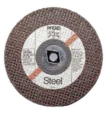 A-SG Flat Cut-Off Wheel, Type 1, 8 in Dia, 1/8 in Thick, 24 Grit Alum. Oxide