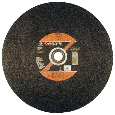 Chopsaw Cut-Off Wheel, 14 in Dia, 3/32 in Thick, Aluminum Oxide