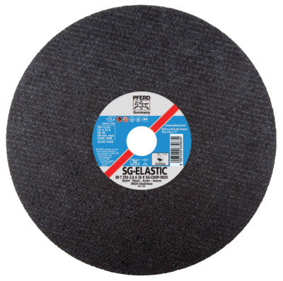 Flat Chop Saw Wheel, 14 in Dia, 3/32 in Thick, 36 Grit Alum. Oxide