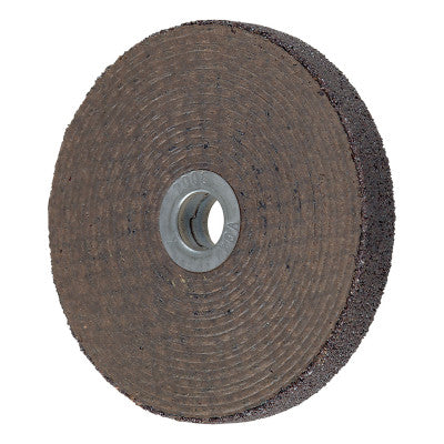 A-SG Sm Grinding Wheel, 4 in Dia, 1/2 in Thick, 3/8 in Arbor, 24 Grit Alum Oxide