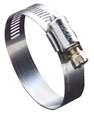 54 Series Worm Drive Clamp, 2 3/4" Hose ID, 1 5/8-3 1/2"Dia, 201/301 Stnls Steel