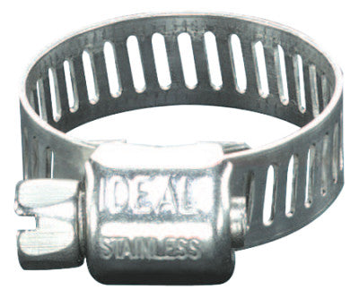 62P Series Small Diameter Clamp,1" Hose ID, 1/2-1 1/2"Dia,Stainless Steel201/301