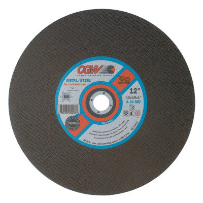 Stationary Saw Wheel, 20 in Dia, 7/32 in Thick, 30 Grit, Alum. Oxide