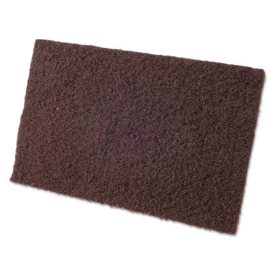 Non-Woven Hand Pads, Coarse, Maroon