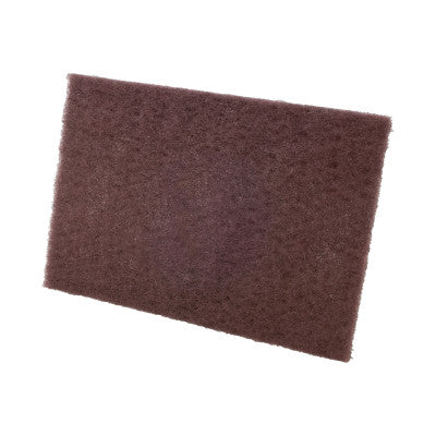 Premium Non-Woven Hand Pads, Medium, Maroon, Bulk Pack