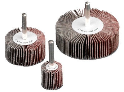 Flap Wheels, 3 in x 1/2 in, 120 Grit