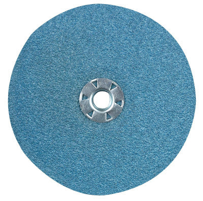 Resin Fibre Discs, Zirconia, 9 in Dia., 60 Grit