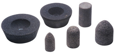 Resin Cup Wheel, 4 in Dia, 2 in Thick, 16 Grit, Aluminum Oxide, for Masonry